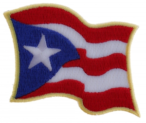 Puerto Rico Flag Patch | Embroidered Patches Puerto Rico Flag Patch | Embroidered Patches