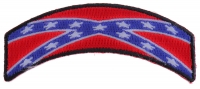 Rebel Flag Rocker Patch | Embroidered Patches