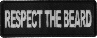 Respect The Beard Patch