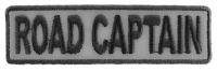 Road Captain Patch 3.5 Inch Reflective | Embroidered Patches Road Captain Patch 3.5 Inch Reflective | Embroidered Patches