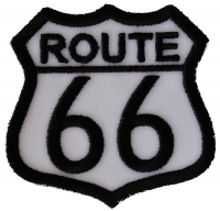 Route 66 Patch Route 66 Medium Patch | Embroidered Biker Patches