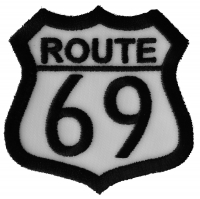 Route 69 Patch Route 69 Patch | Embroidered Biker Patches