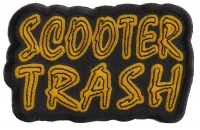 Scooter Trash Patch Scooter Trash Patch | Embroidered Biker Patches