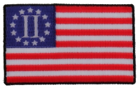 Second American Revolution Flag Patch | Embroidered Patches
