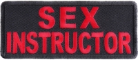 Sex Instructor Patch Sex Instructor Patch