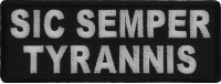 Sic Semper Tyrannis Patch