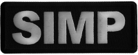 Simp Iron on Patch Simp Iron on Patch
