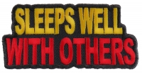 Sleeps Well With Others Patch | Embroidered Patches Sleeps Well With Others Patch | Embroidered Patches