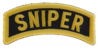 Sniper Rocker Patch | US Army Military Veteran Patches
