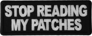 Stop Reading My Patches Patch Stop Reading My Patches Patch