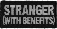 Stranger With Benefits Patch | Embroidered Patches Stranger With Benefits Patch | Embroidered Patches
