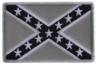 Subdued Confederate Flag Patch | Embroidered Patches