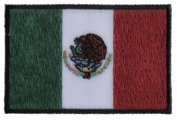 Subdued Mexico Flag Patch