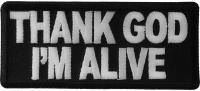 Thank God I'm Alive Patch Thank God I'm Alive Patch