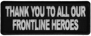 Thank you to all our Frontline Heroes Patch