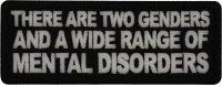There are two genders a wide range of Mental disorders Patch