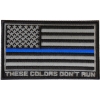 Thin Blue Line American Flag These Colors Don