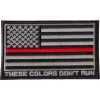 Thin Red Line American Flag These Colors Don