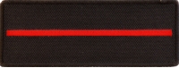 Thin Red Line Patch For Firefighters | Embroidered Patches Thin Red Line Patch For Firefighters | Embroidered Patches
