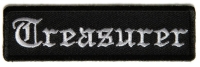 Treasurer Patch In Old English