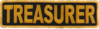 Treasurer Patch 3.5 Inch Yellow Treasurer Patch 3.5 Inch Yellow