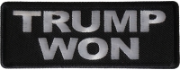 Trump Won Patch Trump Won Patch