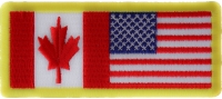 USA Canada Patch | Embroidered Patches USA Canada Patch | Embroidered Patches
