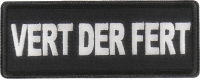 Vert Der Fert Patch