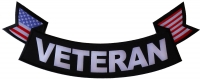 Veteran Extra Large Rocker Patch