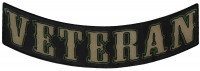 Veteran Lower Rocker Patch | US Military Veteran Patches