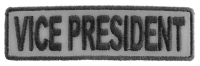 Vice President Patch 3.5 Inch Reflective | Embroidered Patches Vice President Patch 3.5 Inch Reflective | Embroidered Patches