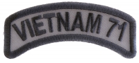 Vietnam 1971 Patch | US Military Vietnam Veteran Patches