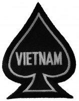 Vietnam Spade Patch | US Military Vietnam Veteran Patches