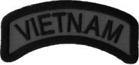 Vietnam Rocker Patch | US Military Vietnam Veteran Patches