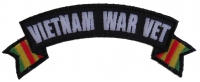 Vietnam War Vet Ribbon Small Rocker | US Military Vietnam Veteran Patches Vietnam War Vet Ribbon Small Rocker | US Military Vietnam Veteran Patches