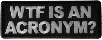 WTF is an Acronym Patch