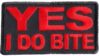 Yes I Do Bite Patch | Embroidered Patches