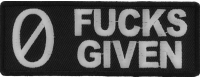 Zero Fucks Given Patch