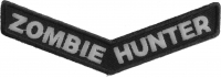 Zombie Hunter Stripe Patch | Embroidered Patches Zombie Hunter Stripe Patch | Embroidered Patches
