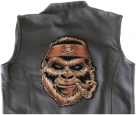 Large Gorilla Back Patch Smoking Cigar