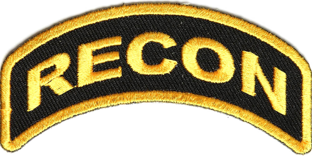 Recon Patch Rocker | US Army Military Veteran Patches