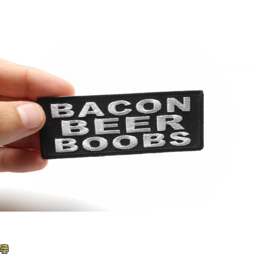 Bacon Beer Boobs Patch | Beer Patches -TheCheapPlace