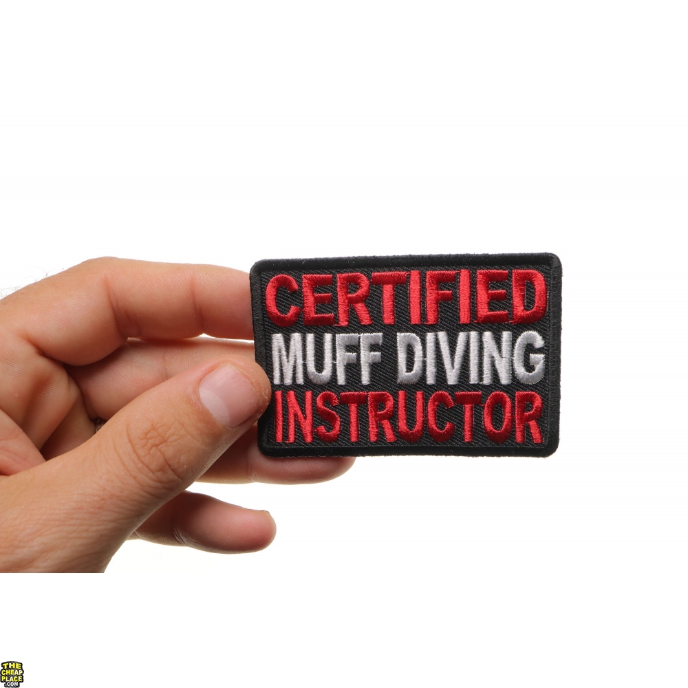 Certified Muff Diving Instructor Patch