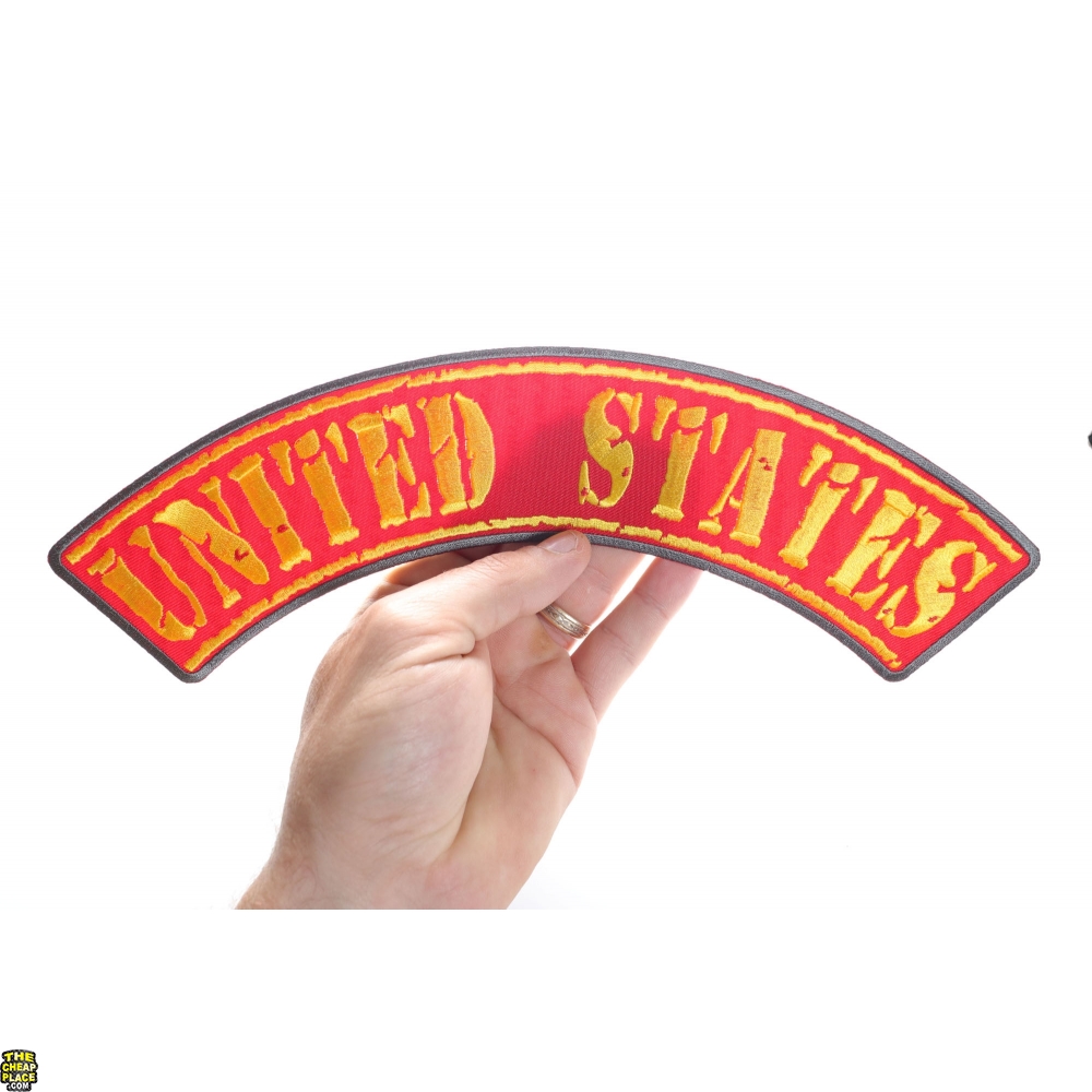 United States Large Top Rocker Patch | US Marine Corps Military Veteran ...