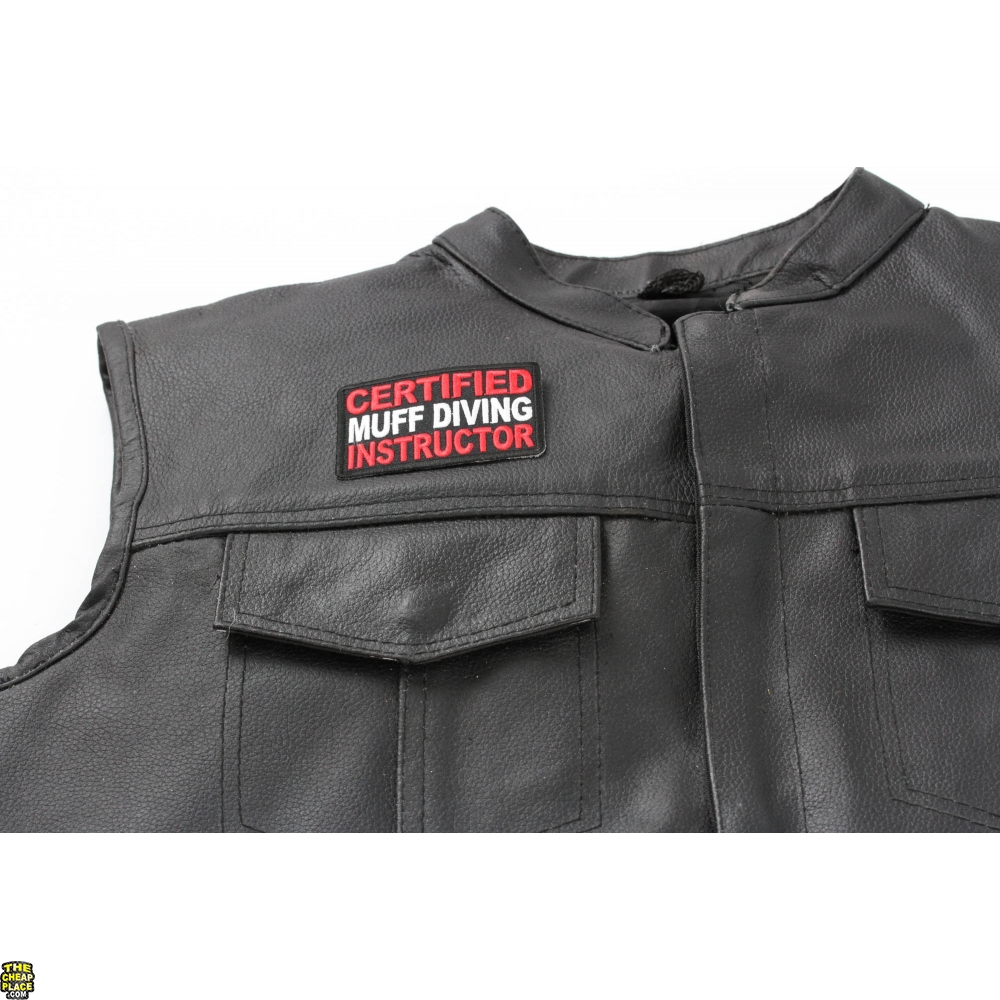 Certified Muff Diving Instructor Patch