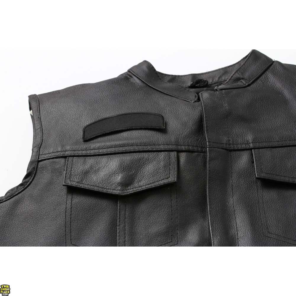 Black 4 Inch Arched Blank Patch Rocker | Blank Patches -TheCheapPlace