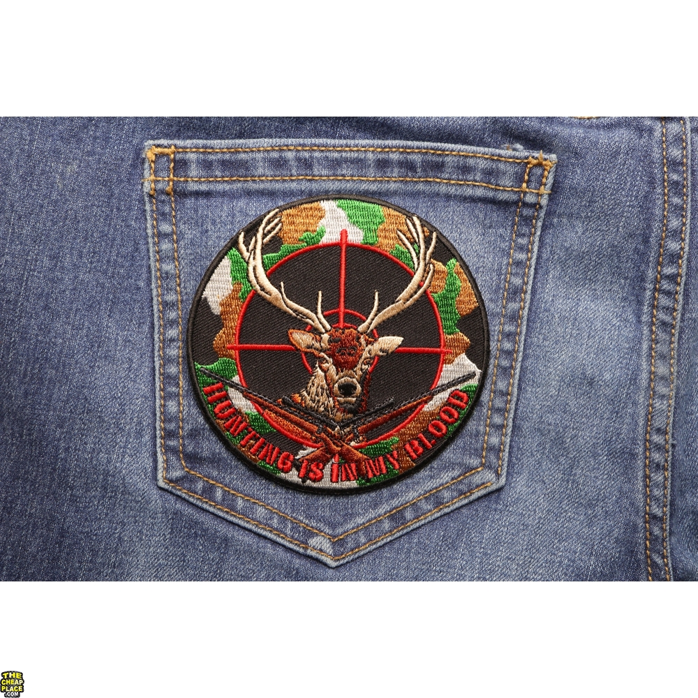 Deer Hunter Patch Wild Animal Patches TheCheapPlace