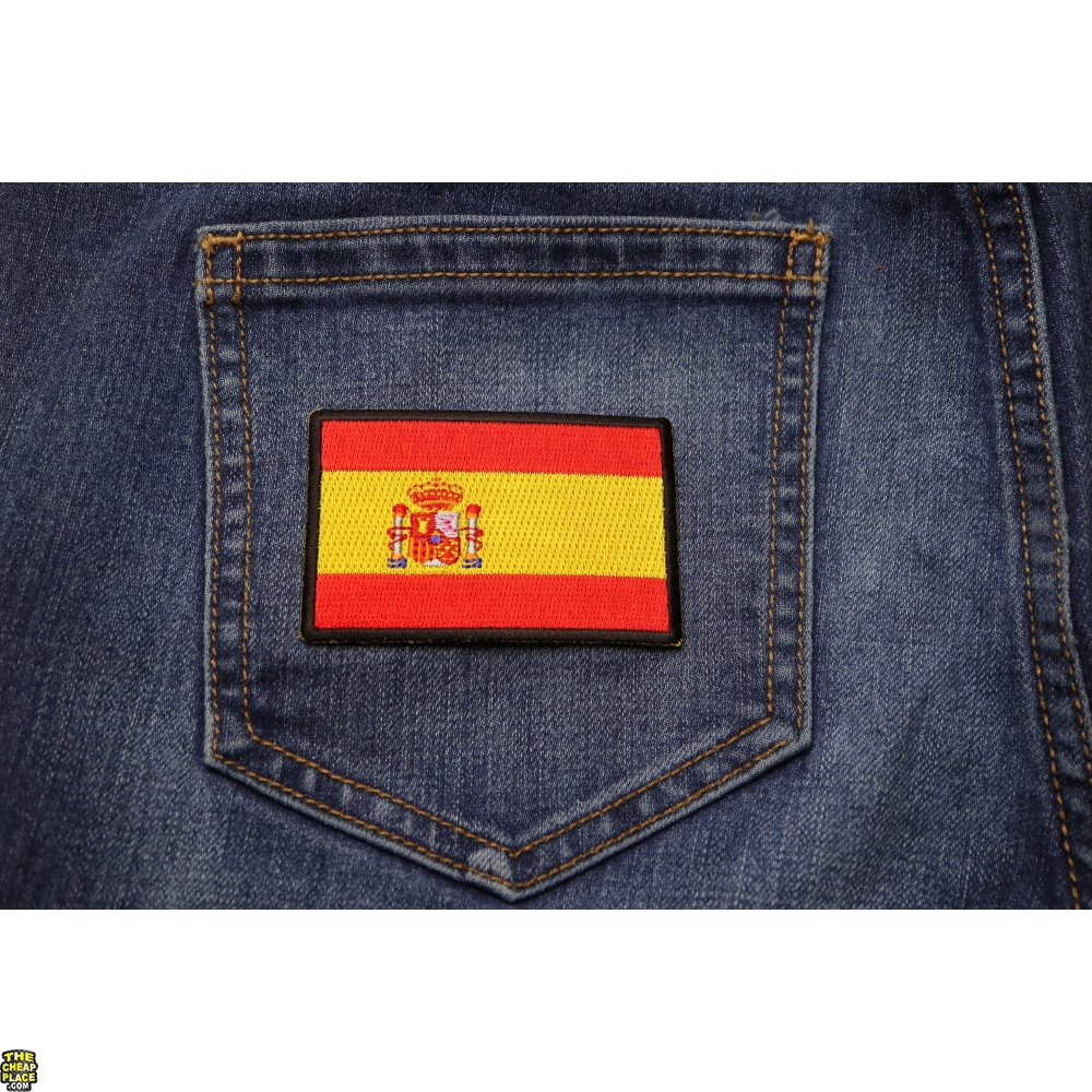 Spanish Flag Patch International Flags TheCheapPlace