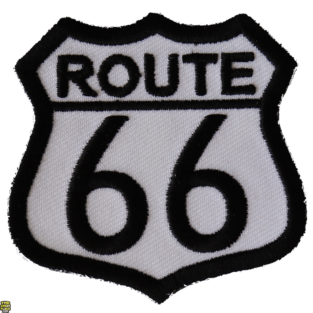 Route 66 Medium Patch | Novelty Patches -TheCheapPlace
