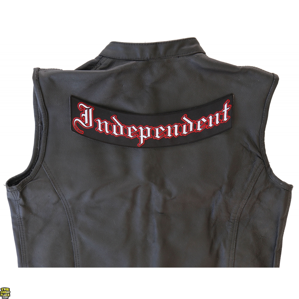 Independent Biker Lower Rocker Patch Lower Back Patches TheCheapPlace